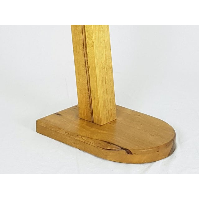 Italian Olive Wood Coat Rack, 1970s For Sale - Image 13 of 16