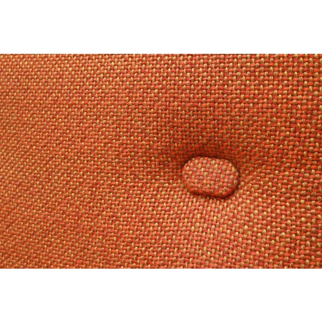 Simple 70s armchair. Construction made of massive oak light. Very good condition. 2 armchairs are available.