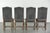 Late 19th Century Os de Mouton Dining Chairs with Fabric Seats, Set of 8 For Sale - Image 3 of 14