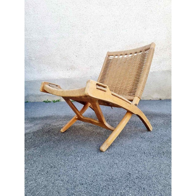 Mid-Century Folding Chair attributed to Ebert Wels, 1960s For Sale - Image 16 of 16