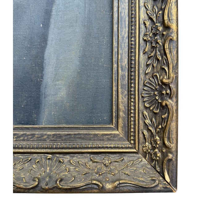 Portrait of a Gentleman Oil Painting on Board by McKie Trotter, 1942 For Sale - Image 4 of 6