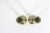 Mid Century Vintage Brass and Black Candle Holders Set of 2 For Sale - Image 4 of 6