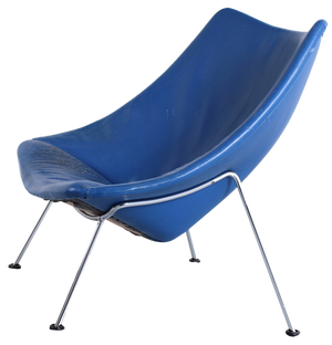 Oyster F 157 Easy Chair by Pierre Paulin for Artifort, 1960s