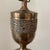 Vintage Asian Inspired La James Mont Style Intricately Carved Heavy Brass Lamp Circa 1940 For Sale - Image 4 of 12