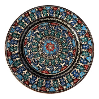 Colorful Hand Painted Kitchen Tray For Sale