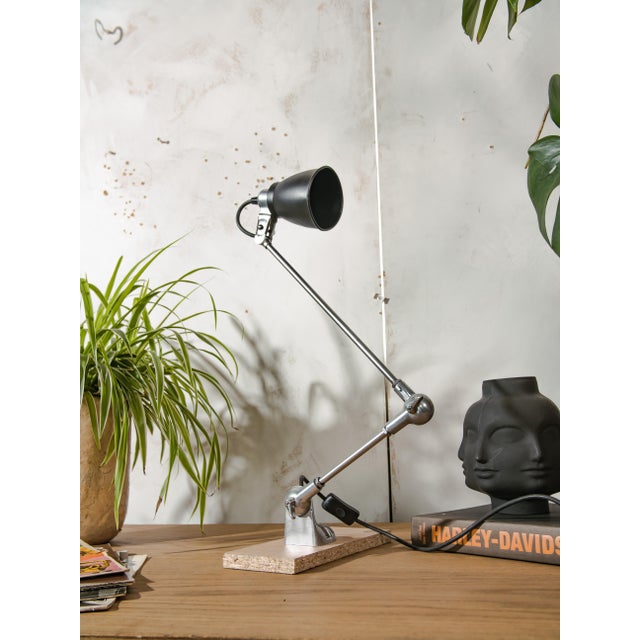 Two-Arm Articulated Sewing Machine Lamp from Pfaff, Germany, 1950s For Sale - Image 11 of 16