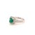 2010s Diamond Emerald Ring 14k Gold 1.40 TCW Certified For Sale - Image 5 of 8