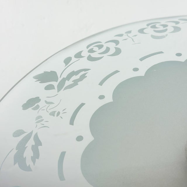 Vintage disk chandelier by pietro chiesa for fontana arte made in italy in the 1930s. pietro chiesa, a prominent figure in...