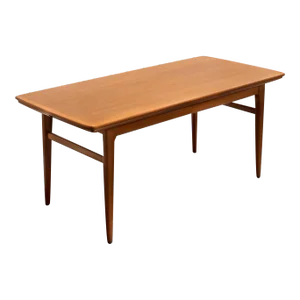 Swedish Mid-Century Expandable Adjustable Height Coffee Table