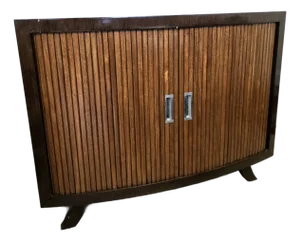 Tambour Door Cabinet
