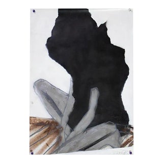 Irakli (Akuna) Kavtaradze, Dark Side, 2020, Mixed Media on Canvas For Sale
