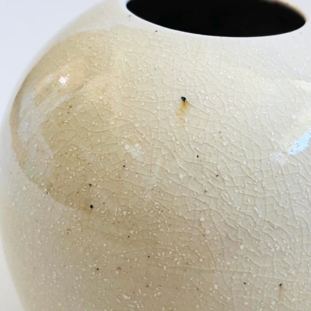 Vintage 1959 Studio Pottery Sphere Vase For Sale In San Francisco - Image 6 of 11