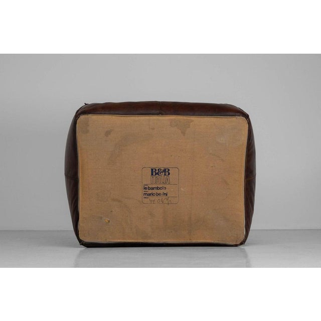 Vintage Lounge Chair by Mario Bellini for B&B Italia, 1973 For Sale - Image 15 of 18