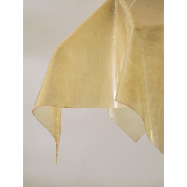 Fazzoletto Pendant Lamp by Salvatore Gregorietti for Valenti Luce, Italy 1970s For Sale - Image 12 of 13