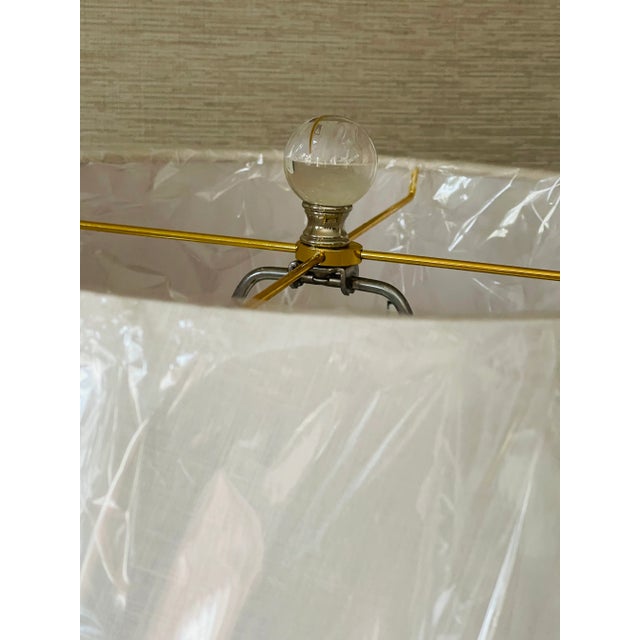 Carl Springer Style Mid-Century Modern Glass Globes Lamps For Sale In Miami - Image 6 of 8