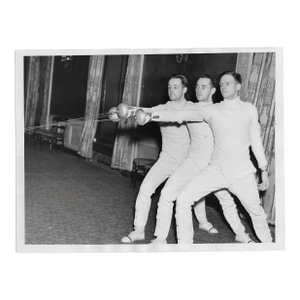 1937 Navy Fencing Team Photograph