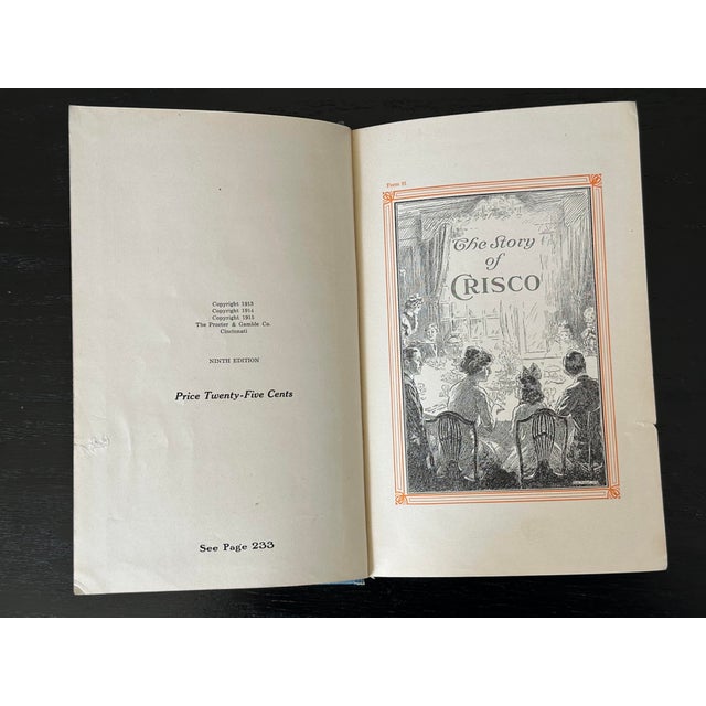 Cornflower Blue Vintage Advertising Cookbook With Decorative Cover For Sale - Image 8 of 14