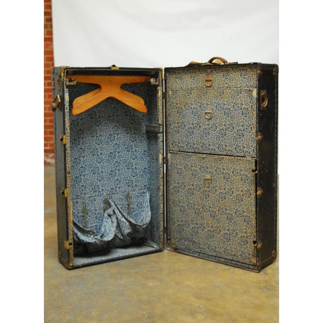 Oshkosh Wardrobe Steamer Trunk Chairish
