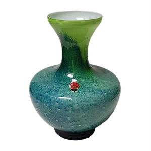 Opaline Florence Vase, 1970s
