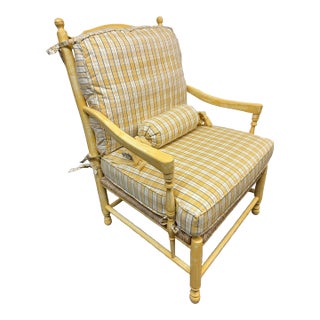 Vintage Calico Corners Arm Chair For Sale