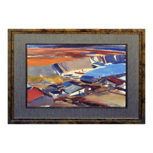 Mid Century California School Cove Landscape by David H. Granno