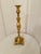 Mid-Century Solid Brass Candlestick Holder For Sale In Portland, OR - Image 6 of 9