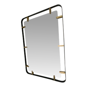 Uttermost Brass Industrial Style Vanity Mirror