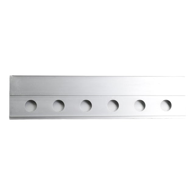 Mid-Century French Aluminium Areator Shutter with C.I.M.T Panel by Jean Prouvé, 1950s For Sale