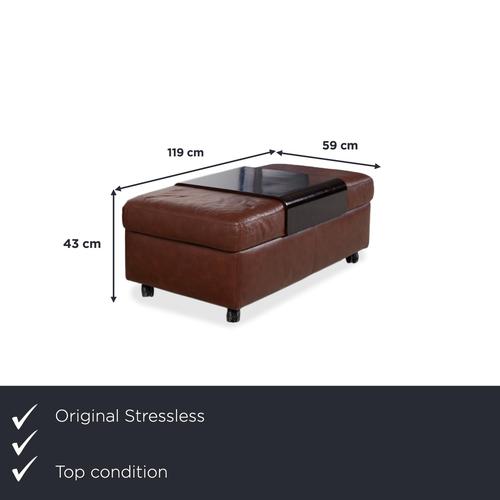 with the Stressless Arion footstool, you can bring the perfect functional complement to your Stressless seating system...