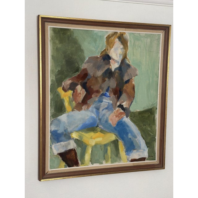 Kaisa Klingse, Sandberg, 1973, Oil on Canvas, Framed For Sale - Image 15 of 18