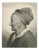 Joel Ballin, Bust of a 75-Year-Woman, 1850, Etching For Sale