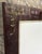 Art Nouveau Mahogany Picture Frame with Brass Floral Mounts, Austria, 1900s For Sale - Image 5 of 10