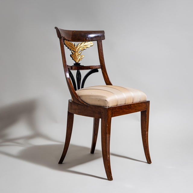 Biedermeier Side Chair, 1840 For Sale - Image 3 of 6