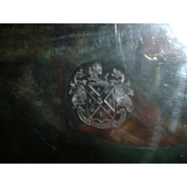 Early 19th Century Old Sheffield Silver on Copper "Fortune Favors the Brave" Handled Tray For Sale - Image 4 of 9