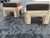 1960s Signed Phyllis Morris Wood Upholstered Stools - a Pair For Sale - Image 10 of 13