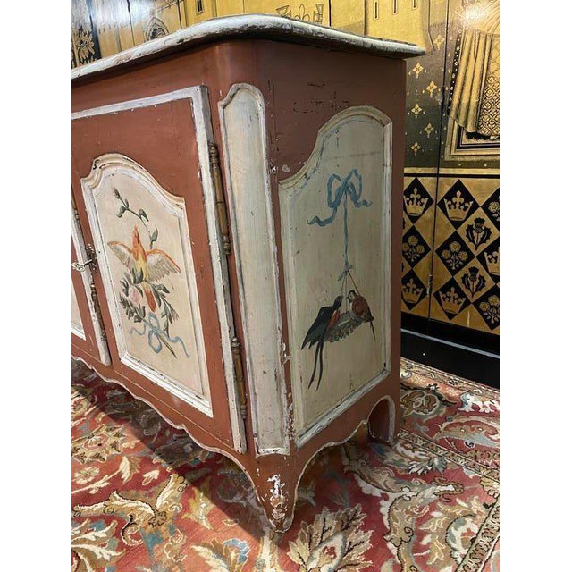Louis Xv Provençal Painted Sideboard For Sale - Image 3 of 12