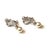 1940s Platinum Diamond and Pear Lever Back Drop Earrings 1 Inch Long, A Pair For Sale - Image 12 of 14