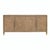 Matthew Izzo Home Casey Wrapped Rope Four Door Buffet With Satin Brass Door Pulls and Footcaps For Sale - Image 10 of 10