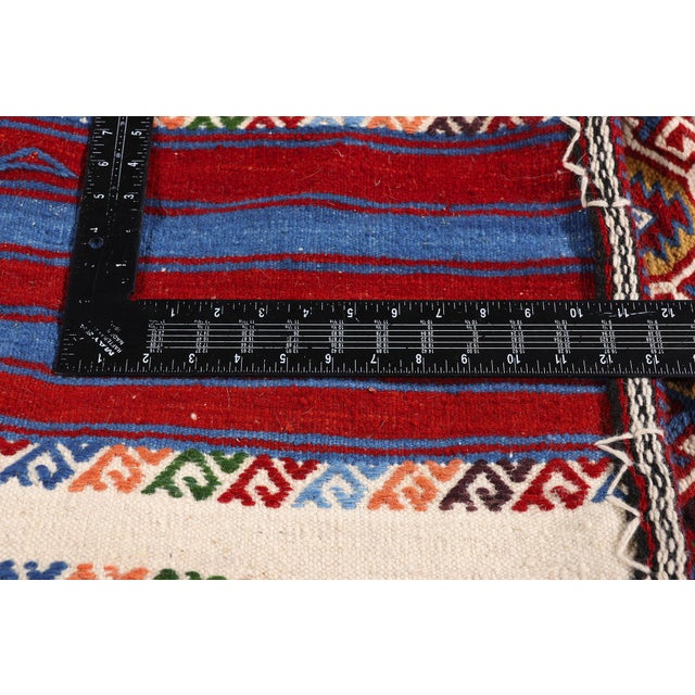 Blue Vintage Anatolian Yüncü Chuval Textile, 02'03 X 03'10 For Sale - Image 8 of 13