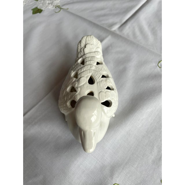 Italian Ceramic Dick Flower Frog For Sale - Image 4 of 7