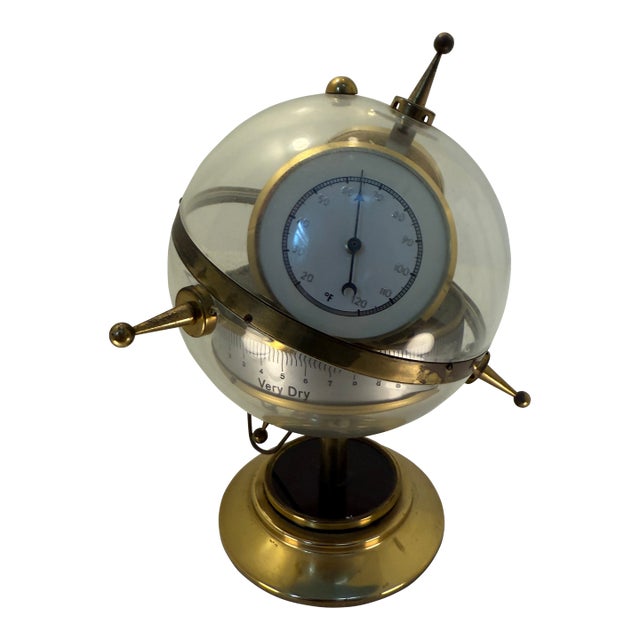Vintage Sputnik Barometer Weather Station For Sale