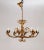 Traditional Late 20th Century Rose Gold 8-Light C-Curve Berry Chandelier For Sale - Image 3 of 10