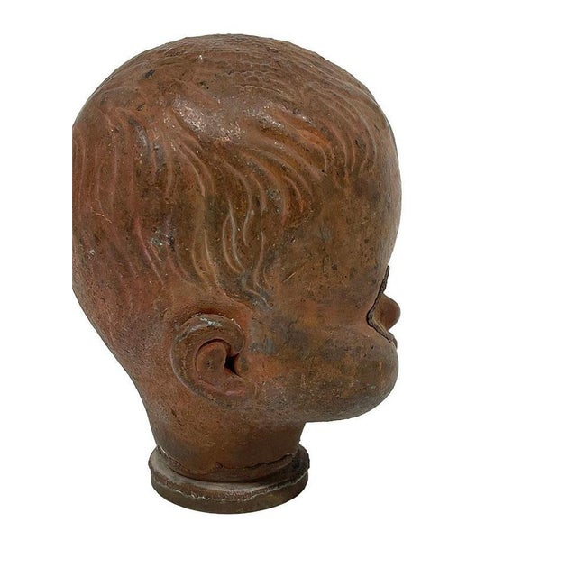 Mid-20th Century Doll Head Mold For Sale - Image 4 of 8