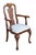 Queen Anne 1960s Davis Cabinet Cumberland Valley Walnut Queen Anne Georgian Style Dining Chairs- Set of 6 For Sale - Image 3 of 12