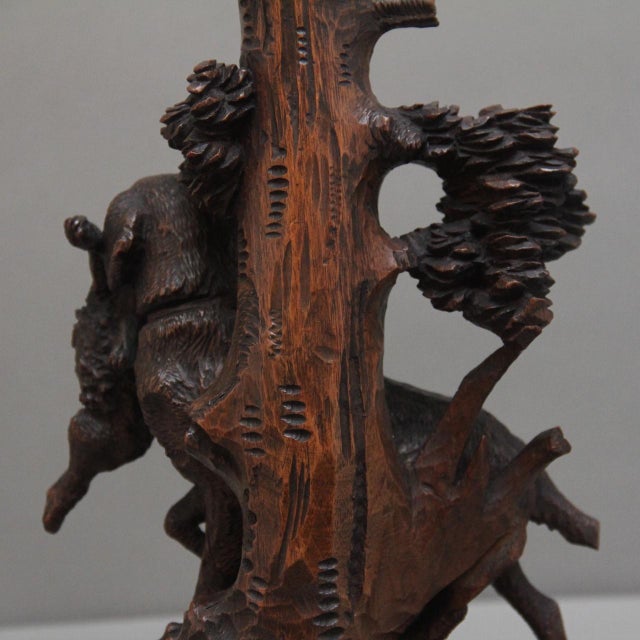 19th Century Black Forest Centre Piece, 1880s For Sale - Image 3 of 10