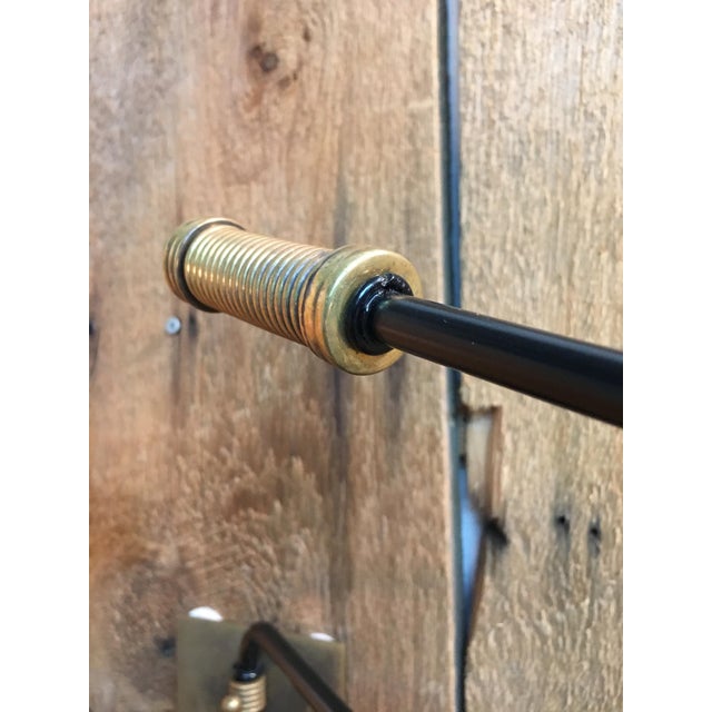 White Articulated Sconce by Lunel For Sale - Image 9 of 13