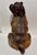 Late 19th Century Large 19th Century English Cold-Painted Terracotta Bulldog Figure With Glass Eyes For Sale - Image 5 of 17