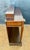 Brown 1960s Elegant Empire Style Console with Burlwood Veneer and Bronze Details For Sale - Image 8 of 12