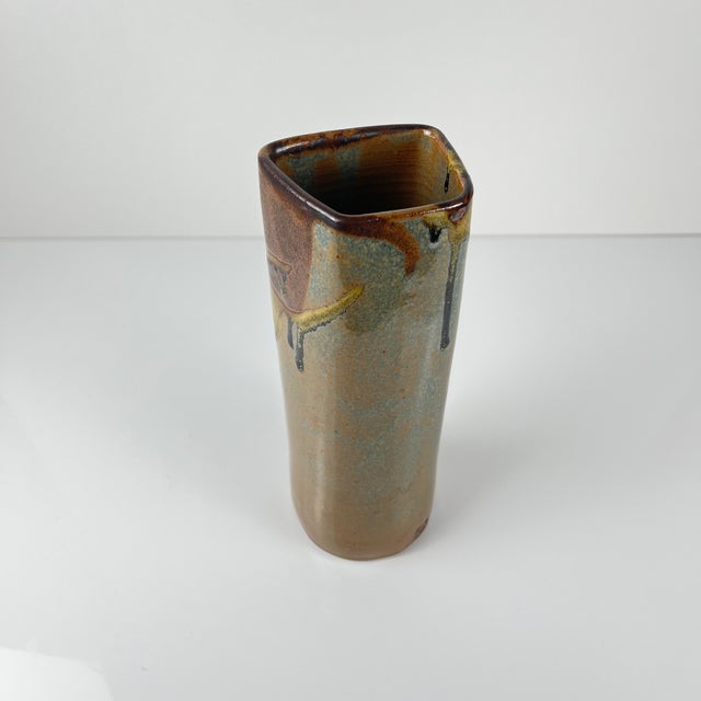Roll Vase by Jean Cacheleux, 1970s For Sale - Image 6 of 9