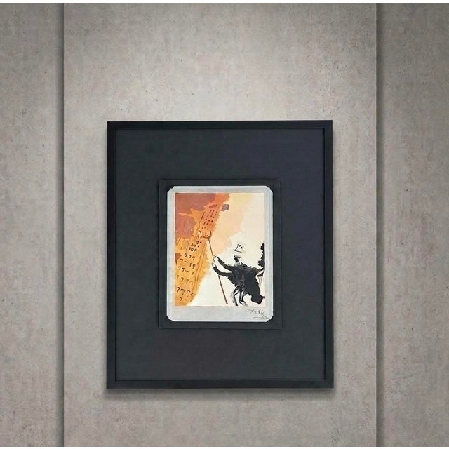 Up for sale is an incredibly rare and magnificent artwork by the Surrealist master Salvador Dalí, titled "The Insurer",...